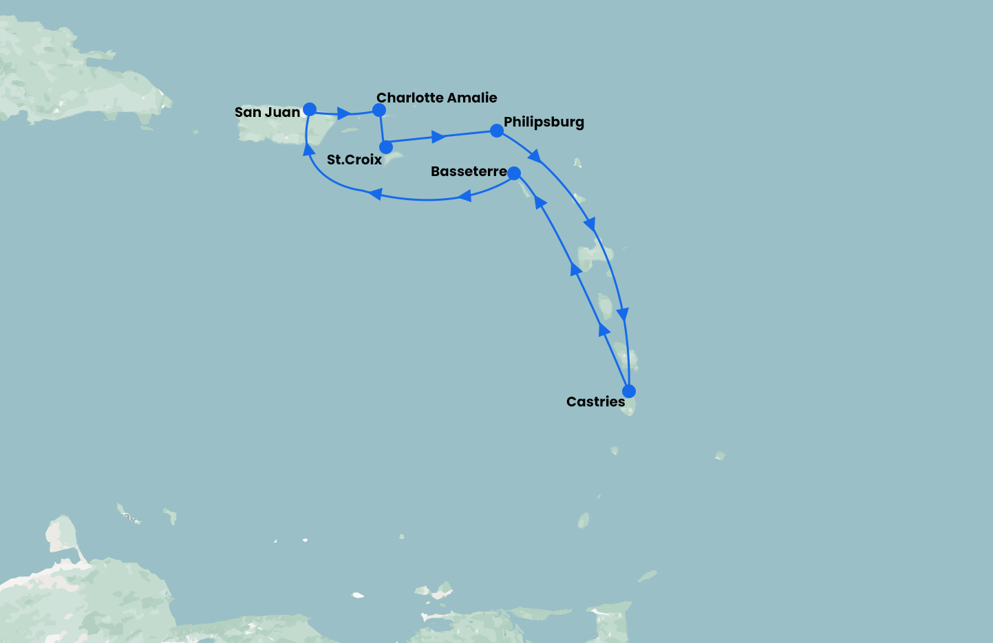 11 Night Southern Caribbean onboard Rhapsody of the Seas